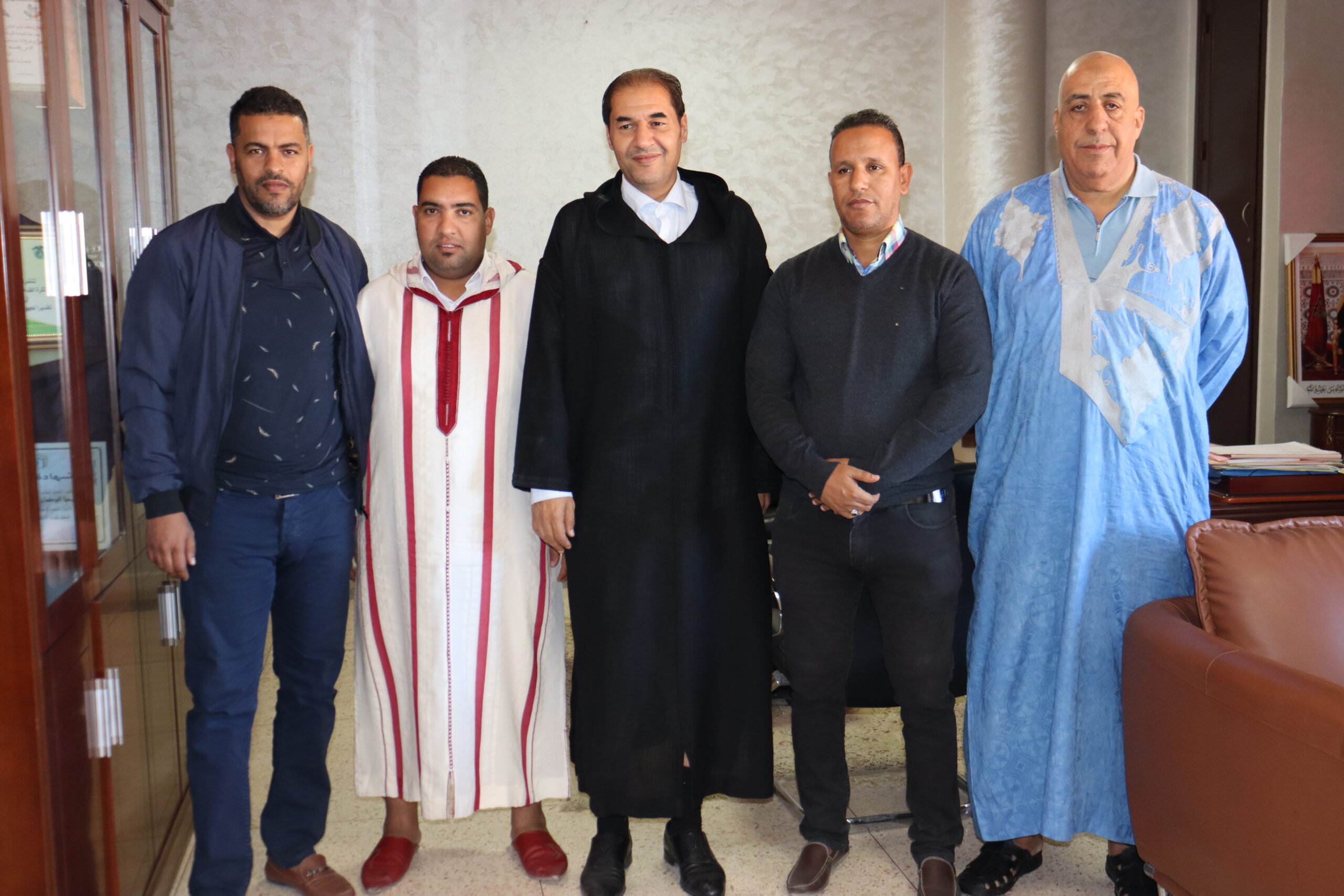 رئيس المجلس الإقليمي يستقبل رئيس المجلس الجماعي لتغجيجت في زيارة عمل وتواصل