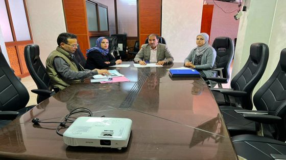 اجتماع مكتب مجلس اقليم كلميم لتدارس جدول أعمال الدورة العادية لشهر يناير