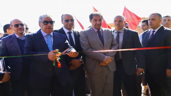 حضور رئيس المجلس الإقليمي لكلميم لفعاليات افتتاح المعرض الجهوي للصناعة التقليدية