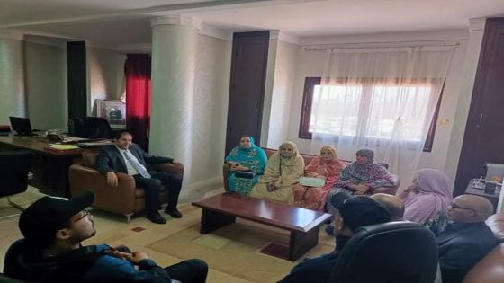 لقاء تواصلي للسيد رئيس المجلس الإقليمي لكلميم مع مكتب الكونفدرالية الإقليمية للحرفيين والتعاونيات بكلميم