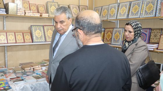 مشاركة السيدة مليكة بوحسون النائب الثاني لرئيس المجلس الإقليمي لكلميم في افتتاح المعرض الجهوي للكتاب المنظم بكلميم.