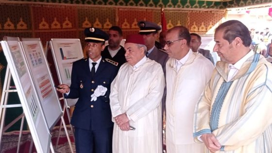 السيد رئيس المجلس الإقليمي لكلميم محمد الحبيب نازومي يشارك في فعاليات الإحتفال باليوم العالمي للوقاية المدنية بكلميم