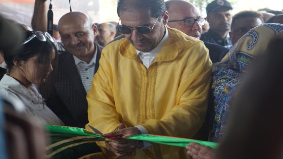 رئيس المجلس الإقليمي لكلميم يحضر افتتاح مهرجان أسبوع الجمل ورواق المعرض الدولي للمنتجات المجالية